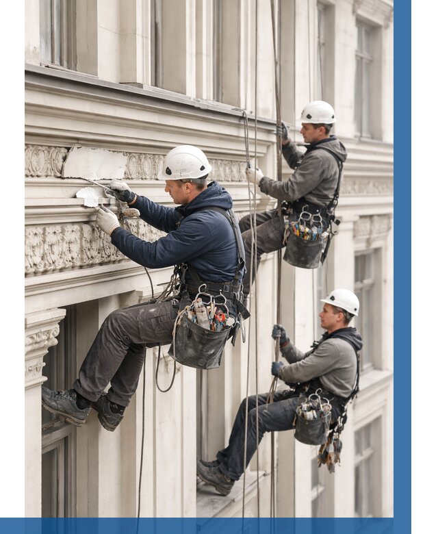 Ремонт карнизов и молдингов в Новокуйбышевске от 1229 р. | ВЫСОТНИК-Нвб