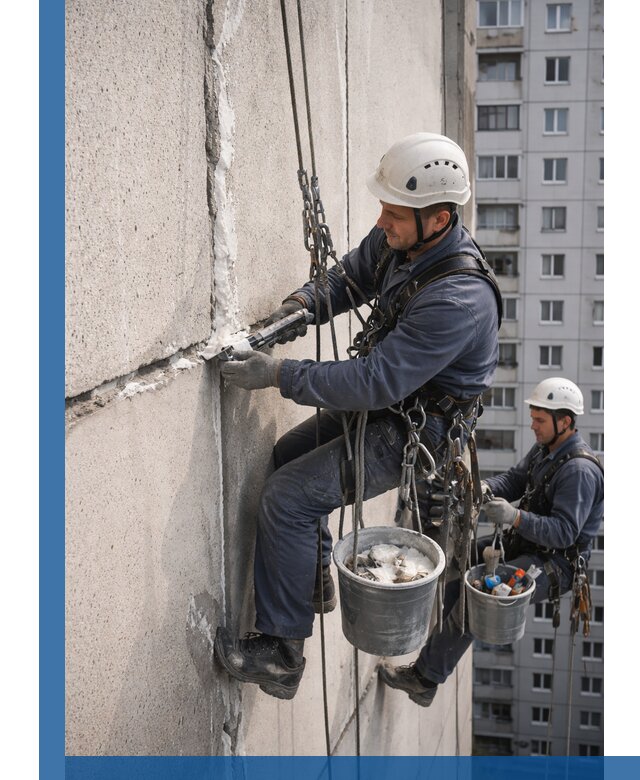 Утепление межпанельных швов в Новокуйбышевске профессионально и надежно