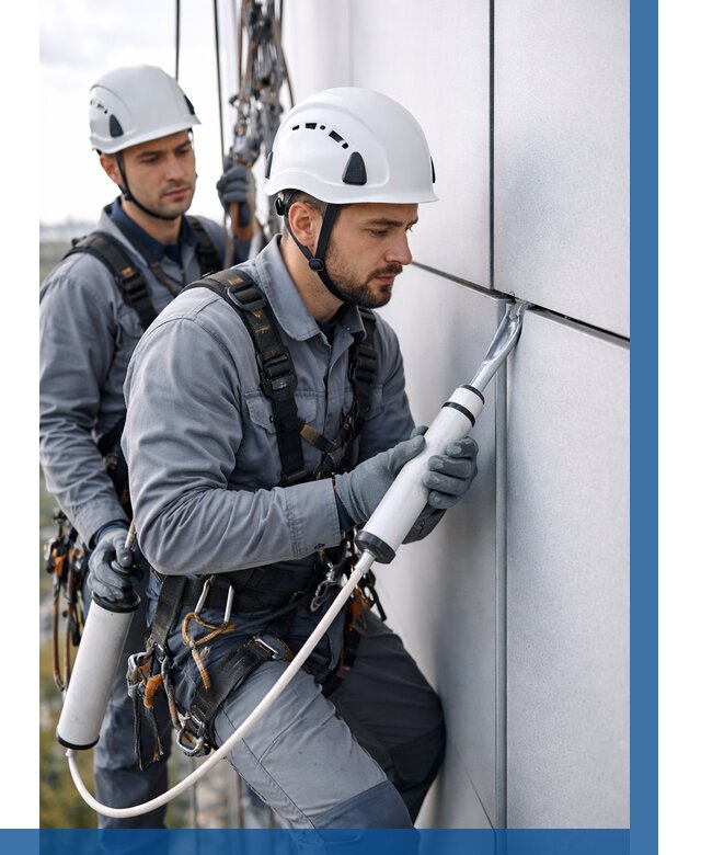 Герметизация швов вилатермом в Новокуйбышевске от 615 р. | ВЫСОТНИК-Нвб