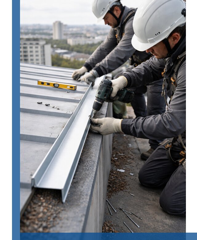 Монтаж капельника на кровле в Новокуйбышевске с гарантией качества