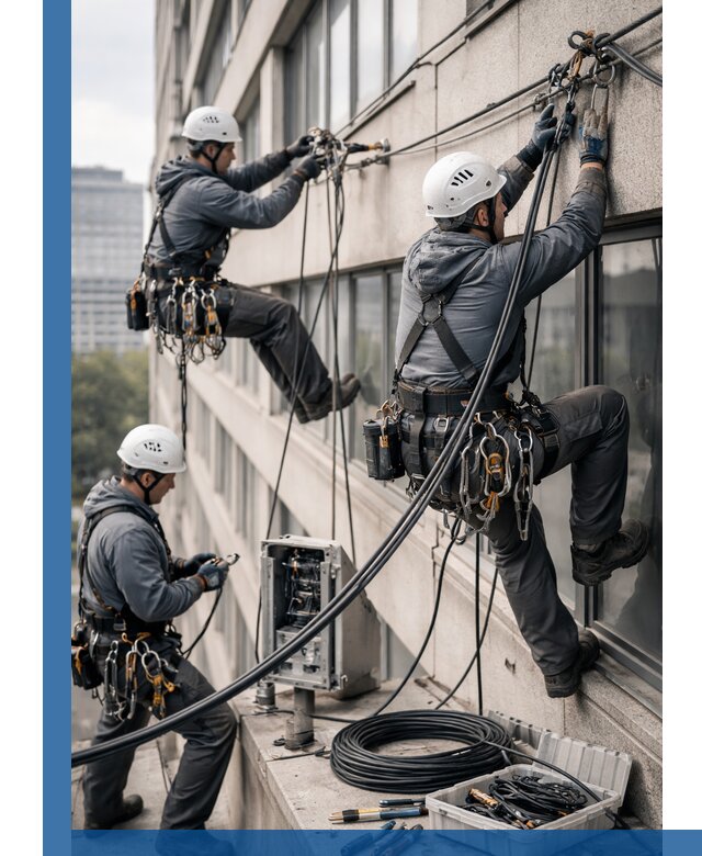 Прокладка оптоволоконного кабеля в Новокуйбышевске под ключ с тестированием