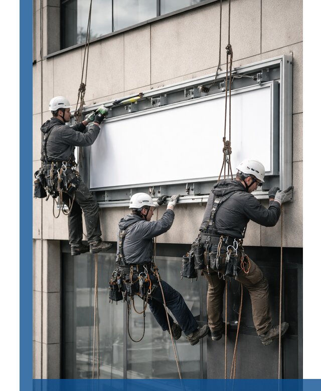 Профессиональный монтаж светового короба под ключ в Новокуйбышевске