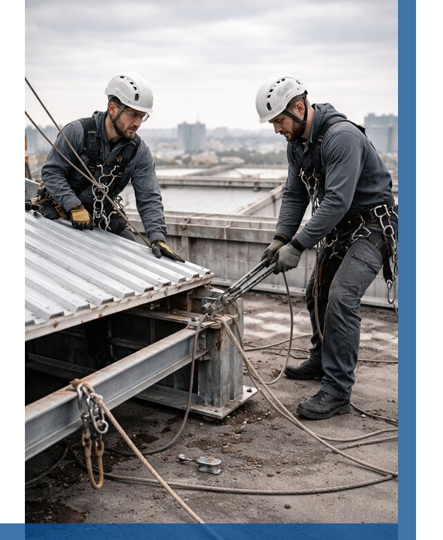 Демонтаж крышной установки в Новокуйбышевске от 87057 р. | ВЫСОТНИК-Нвб