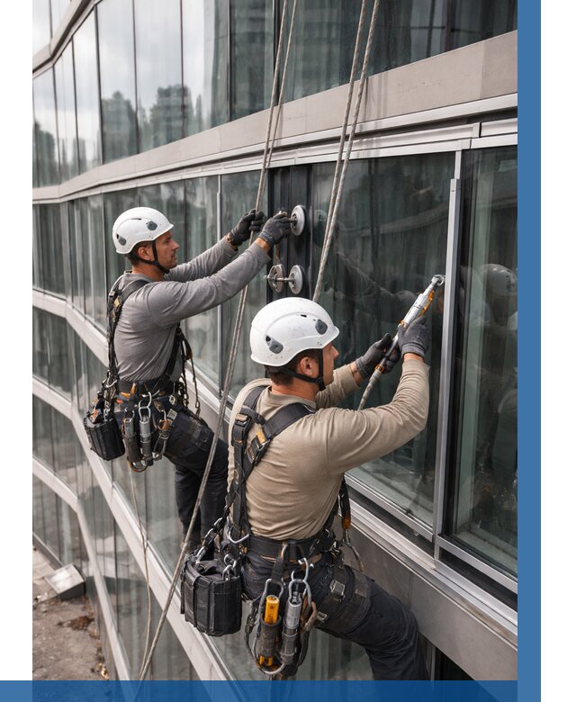 Радиусное остекление фасада в Новокуйбышевске от 12290 р. | ВЫСОТНИК-Нвб