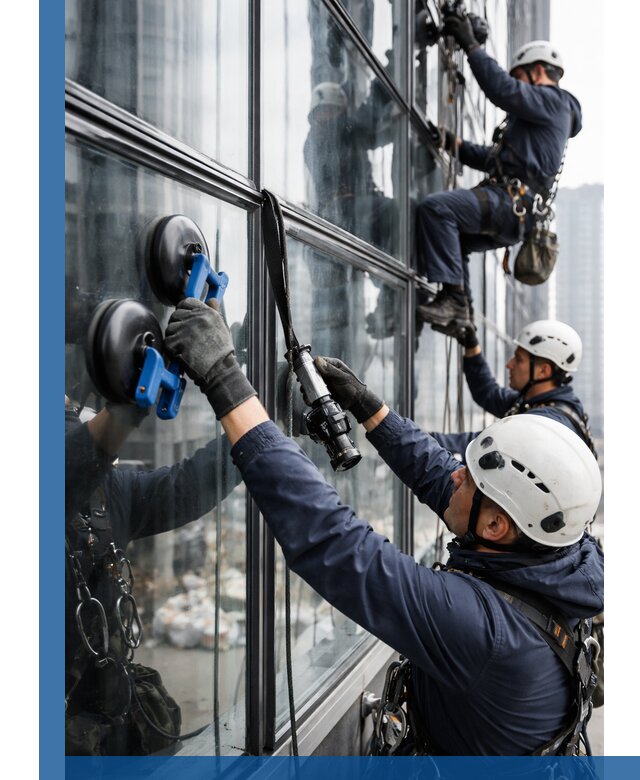 Радиусное остекление фасадов под ключ в Новокуйбышевске с гарантиями