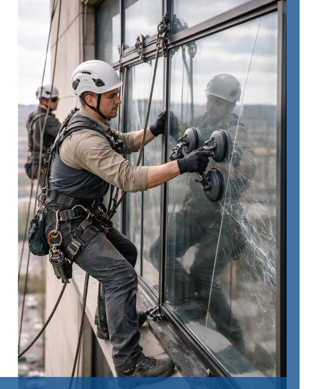 Замена стекла в витраже в Новокуйбышевске под ключ от 8706 р. | ВЫСОТНИК-Нвб