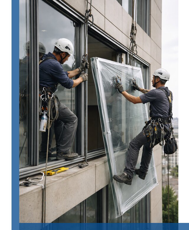Профессиональная замена стекла в витраже в Новокуйбышевске с гарантией