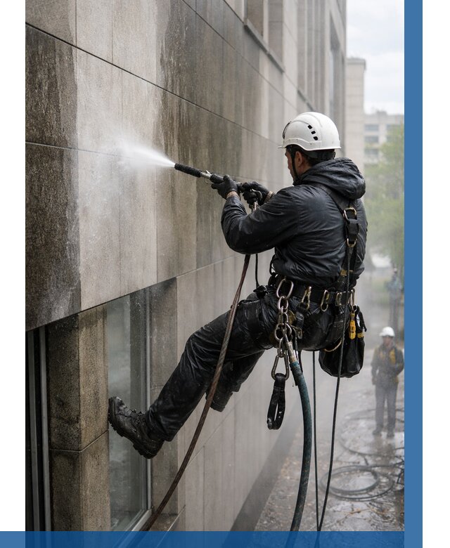 Гидроструйная очистка поверхностей в Новокуйбышевске от 871 р. | ВЫСОТНИК-Нвб