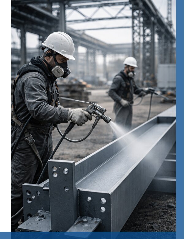 Антикорроз. обработка металлоконстр. в Новокуйбышевске от 461 р. | ВЫСОТНИК-Нвб