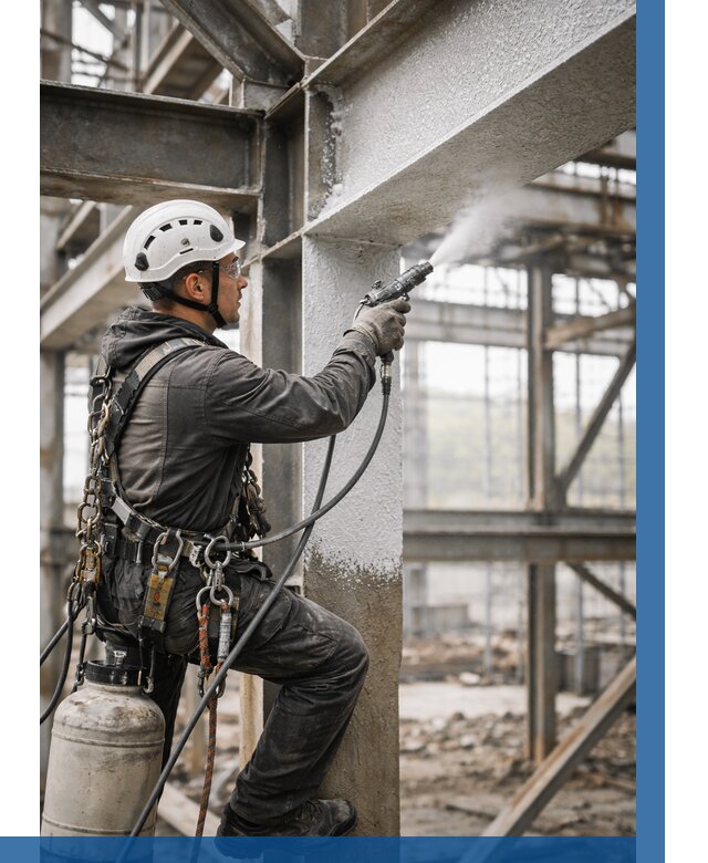 Огнезащита металлоконструкций от 768 р. | ВЫСОТНИК-Нвб в Новокуйбышевске