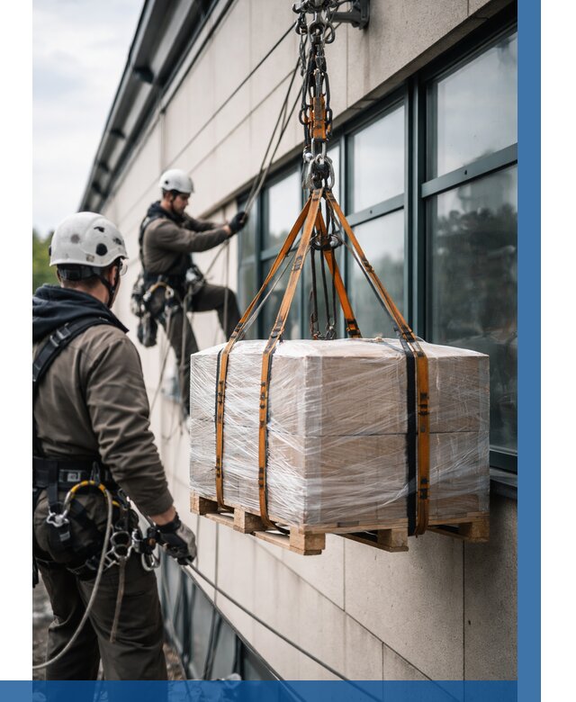 Подъем груза на высоту в Новокуйбышевске от 3073 р. | ВЫСОТНИК-Нвб