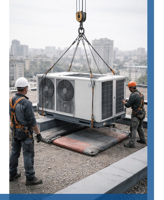 Подъем груза на крышу в Новокуйбышевске от 5121 р. | ВЫСОТНИК-Нвб заказать