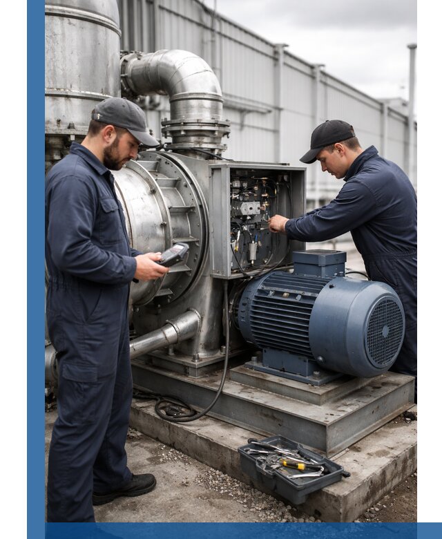 Техническое обслуживание промышленного оборудования в Новокуйбышевске