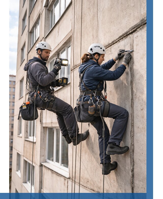 Обследование межпанельных швов в Новокуйбышевске от 1844 р. | ВЫСОТНИК-Нвб