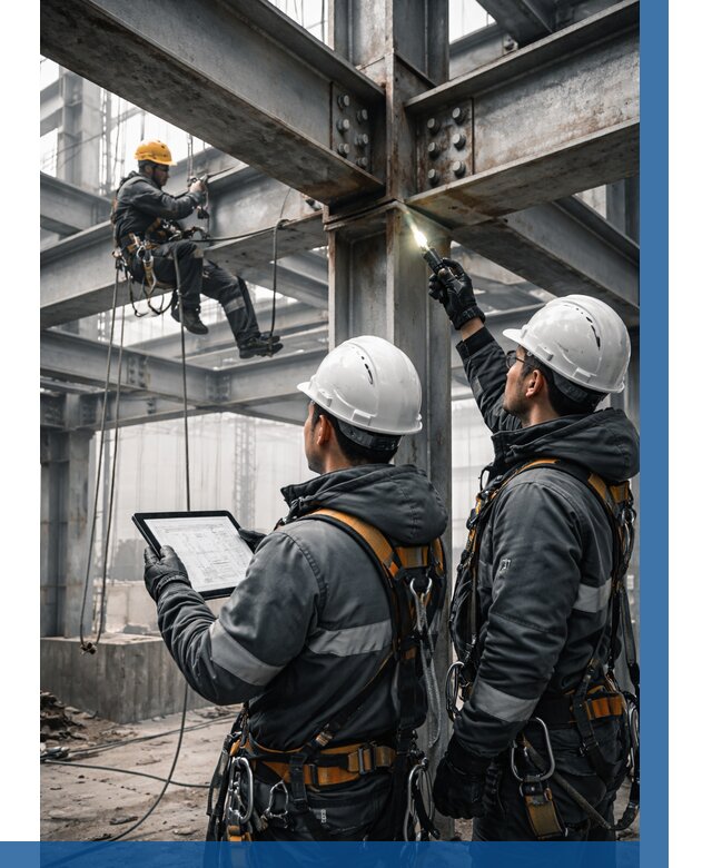 Обследование металлоконструкций в Новокуйбышевске от 5633 р. | ВЫСОТНИК-Нвб