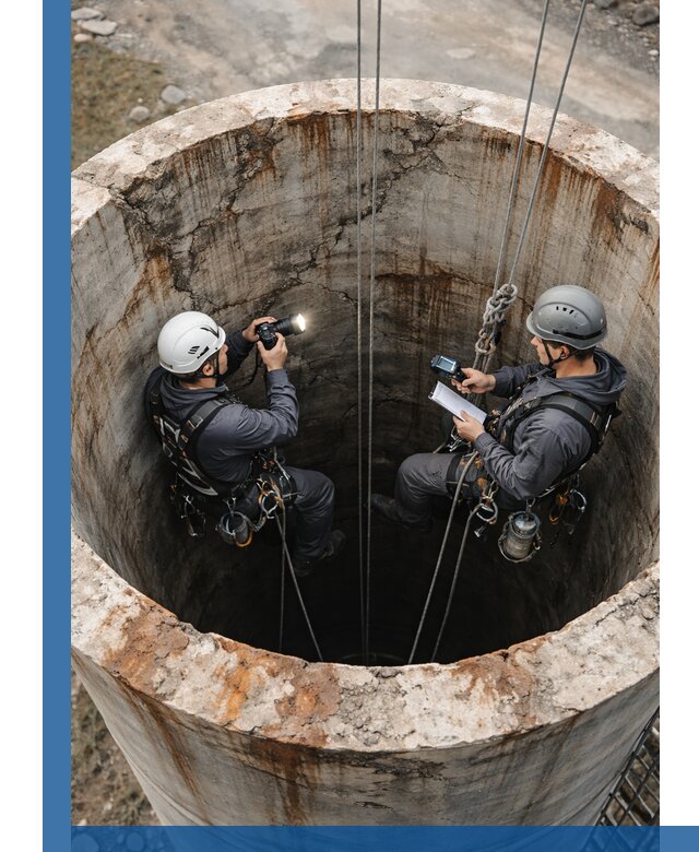 Обследование дымовой трубы: диагностика и оценка состояния в Новокуйбышевске